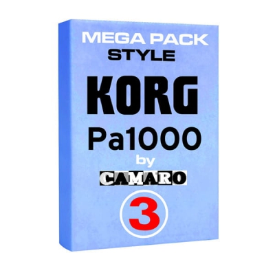 MEGA PACK 3 style do KORG PA1000