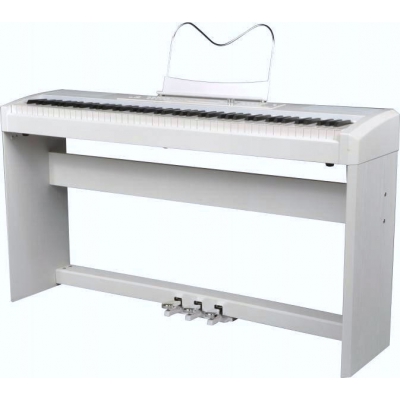 Ringway RP-35 białe - pianino cyfrowe + ławka